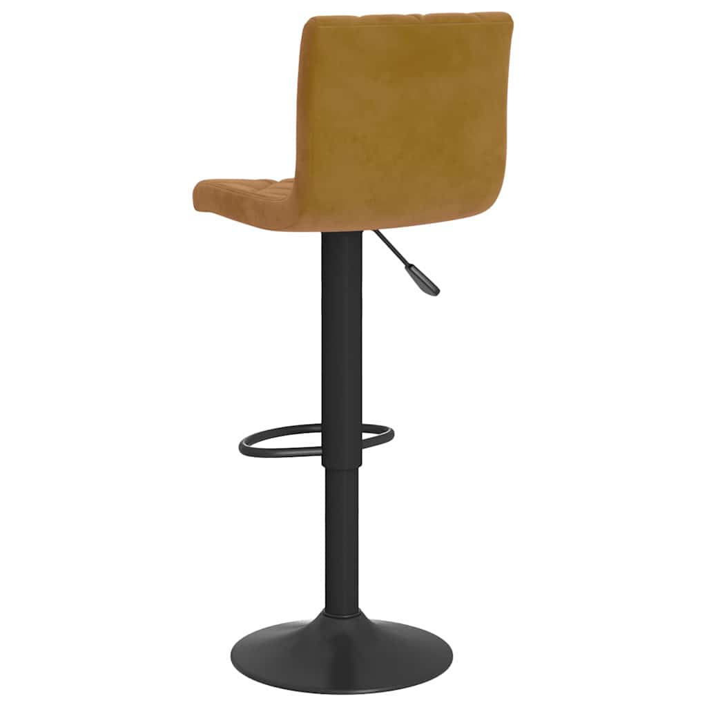 Barhocker 2 Stk. Creme Samt