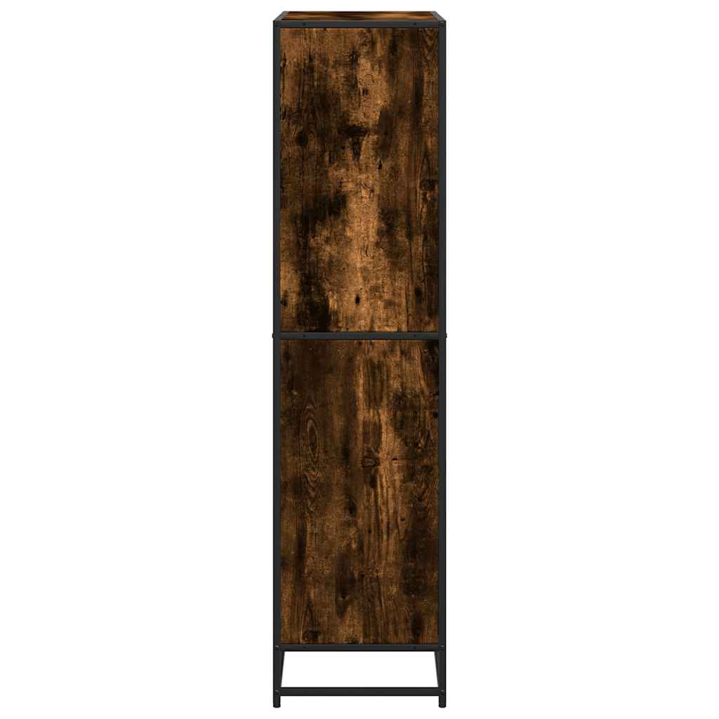 Bücherregal Schwarz 60x35x139 cm Holzwerkstoff