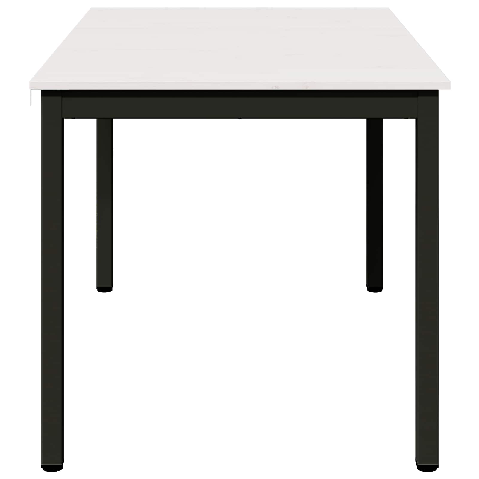 Esstisch Natur 200 x 100 x 75 cm Massives Kiefernholz