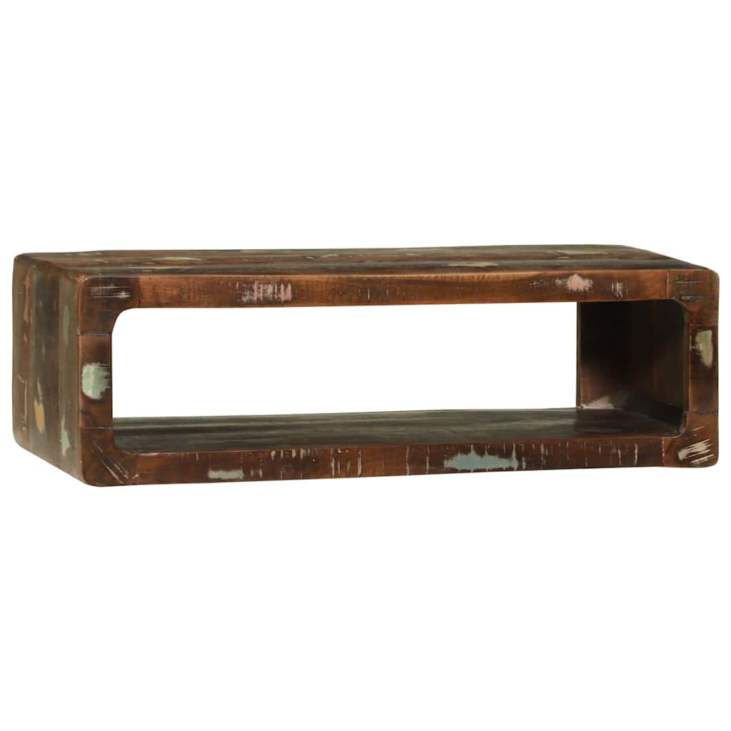 TV-Schränk mit Regal Braun 60 x 30 x 25 cm Massivholz Mango