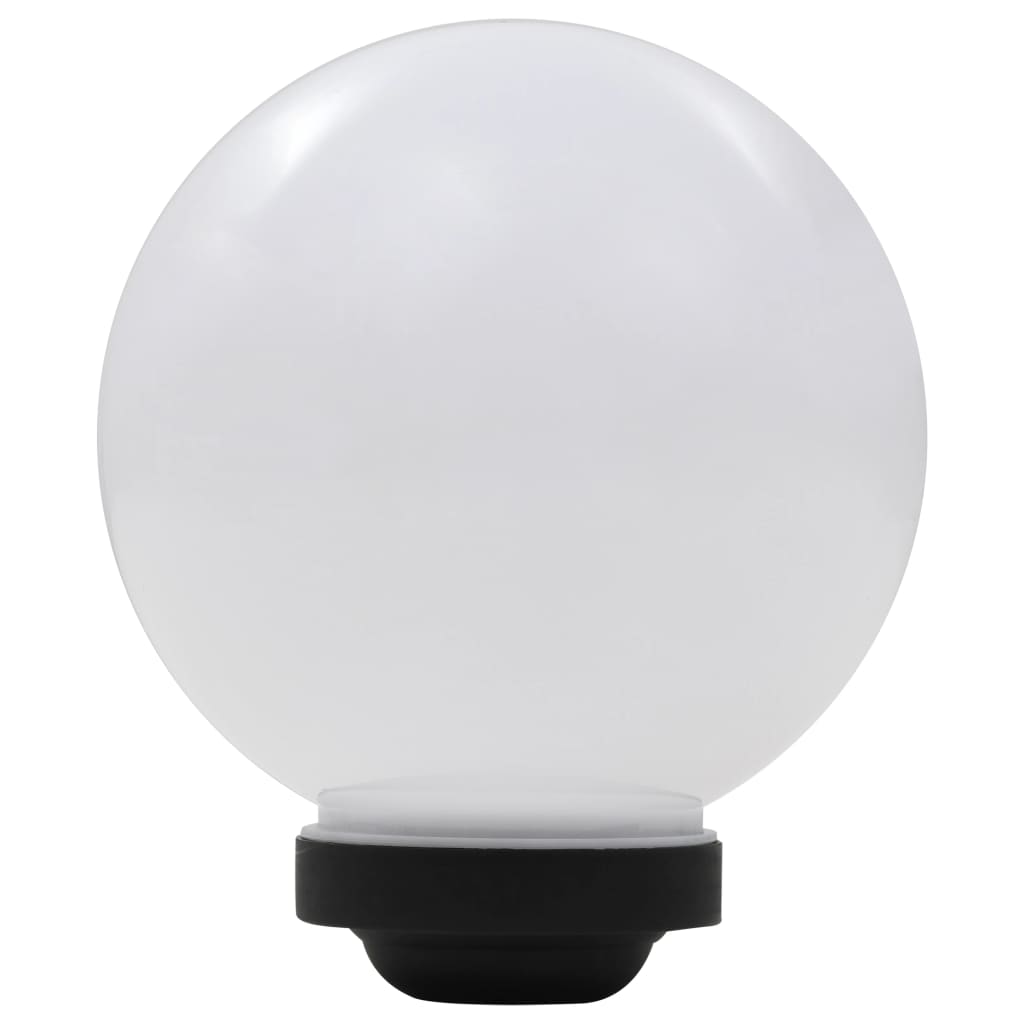 Außen-Solarlampen 4 Stk. LED Kugel 30 cm RGB