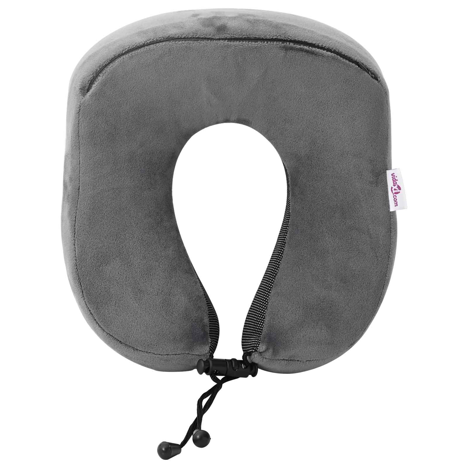 Reisekissen für den Hals Grau 27 x 26 x 14 cm Viscoschaum