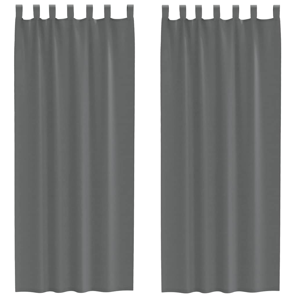 Voile Vorhänge mit Ösen 2 Stk. Apfelgrün 140x140 cm