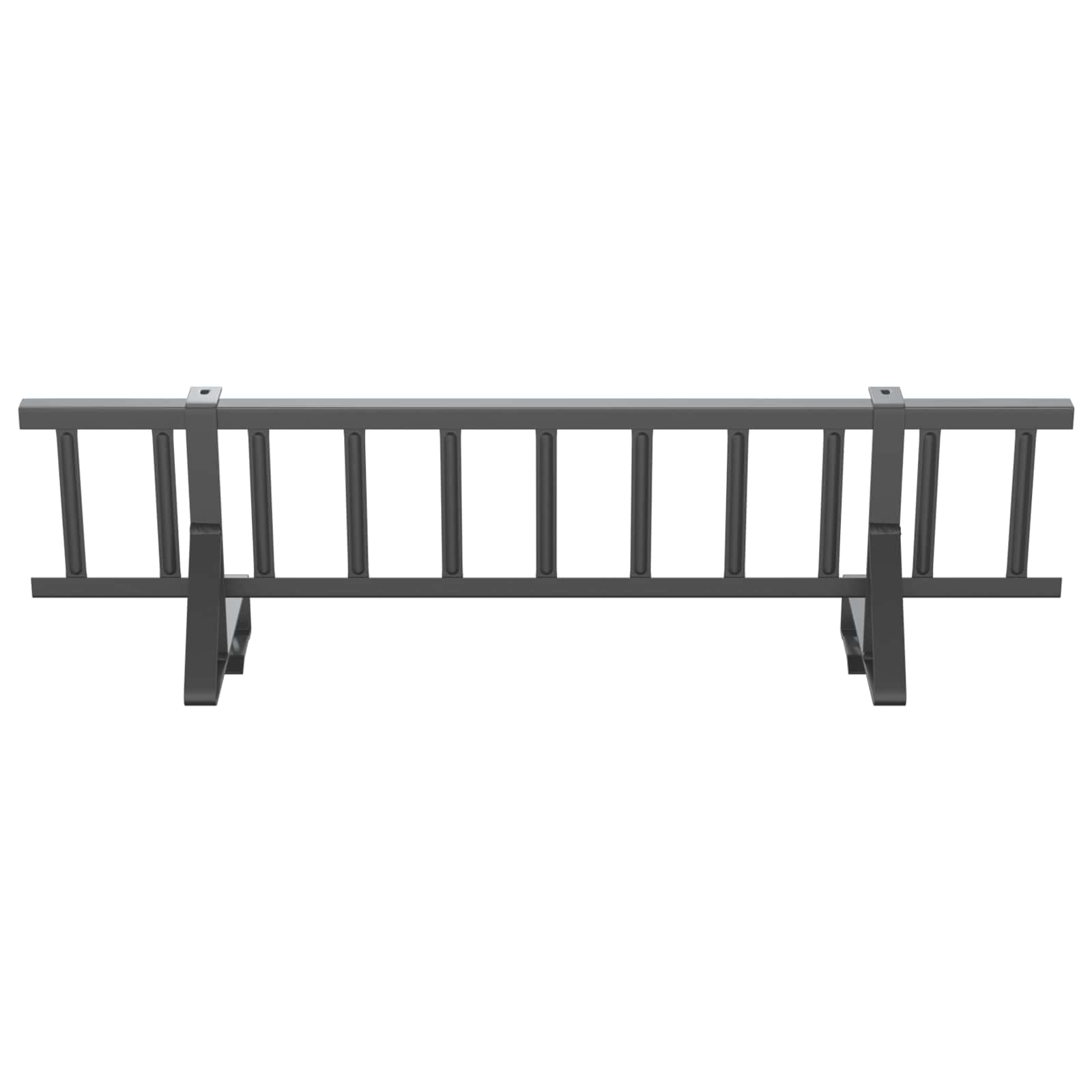 Dachschneeschild Anthrazit 100 x 29,5 x 34,5 cm Stahl