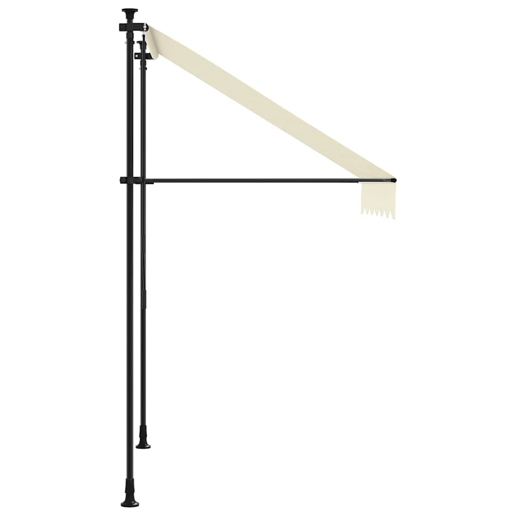 Einziehbare Markise Handbetrieben 150 cm Anthrazit