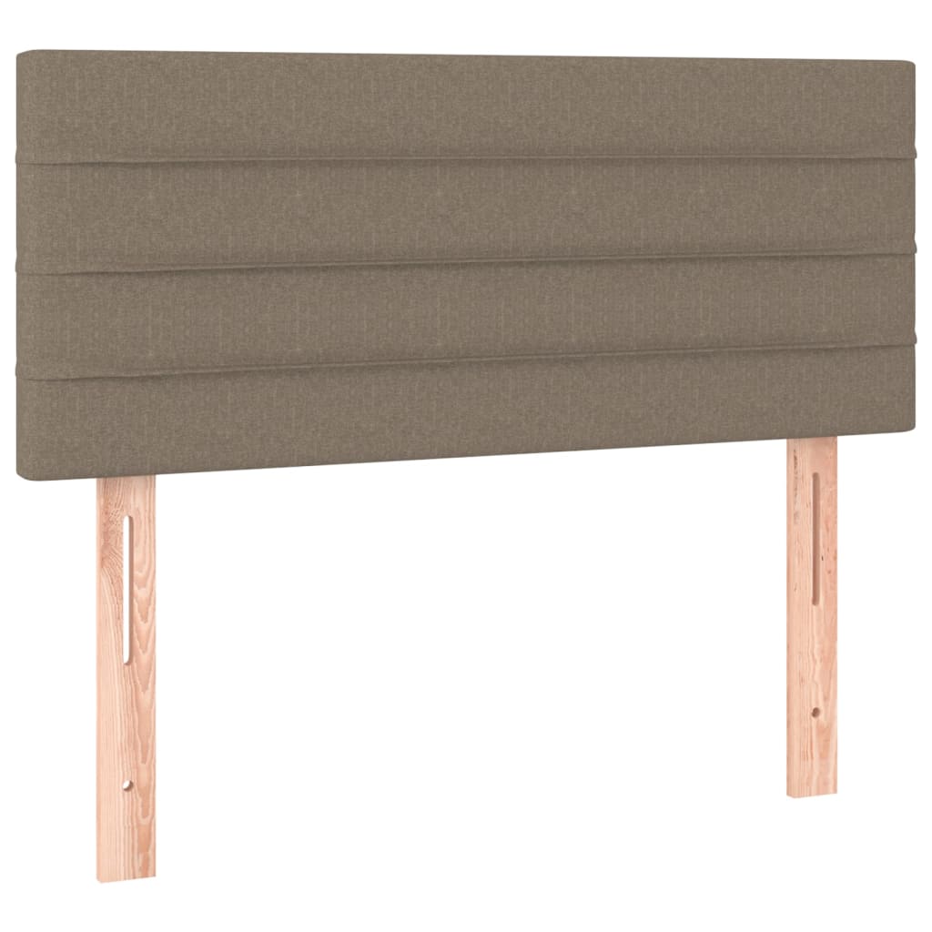 Kopfteil Hellgrau 80x5x118/128 cm Stoff