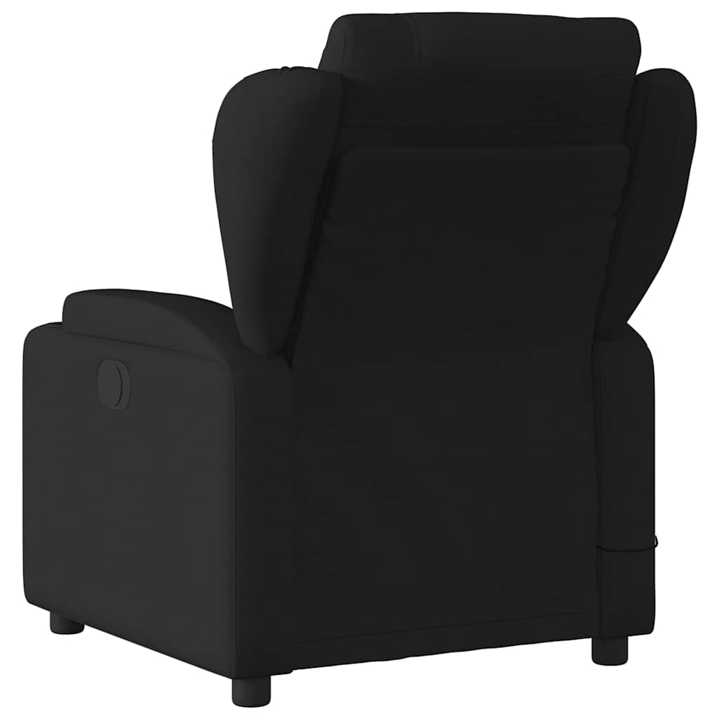 Massage-Relaxsessel, hellgrauer Stoff