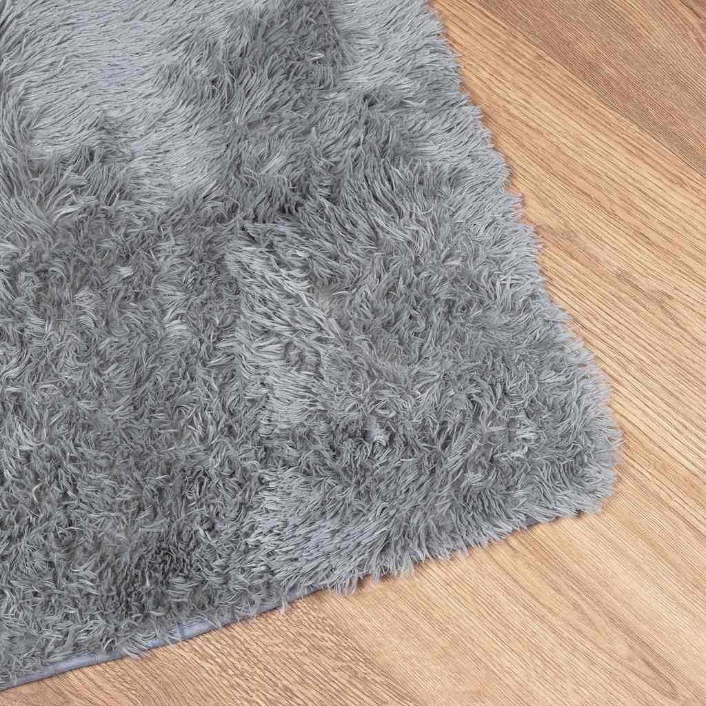 Teppich Shaggy Hochflor NAVARRA Beige 60x100 cm Polyester