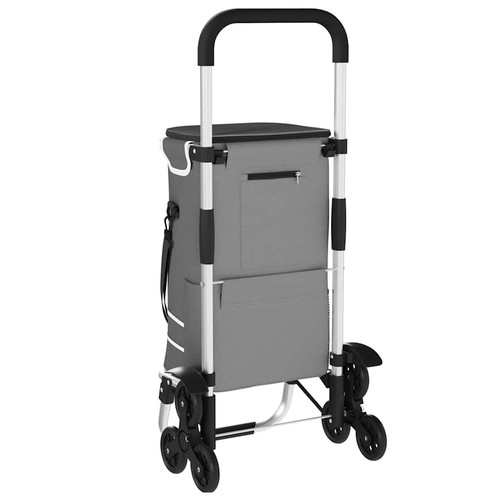 Einkaufswagen Schwarz 47 x 39 x 100,5 cm Oxford-stoff