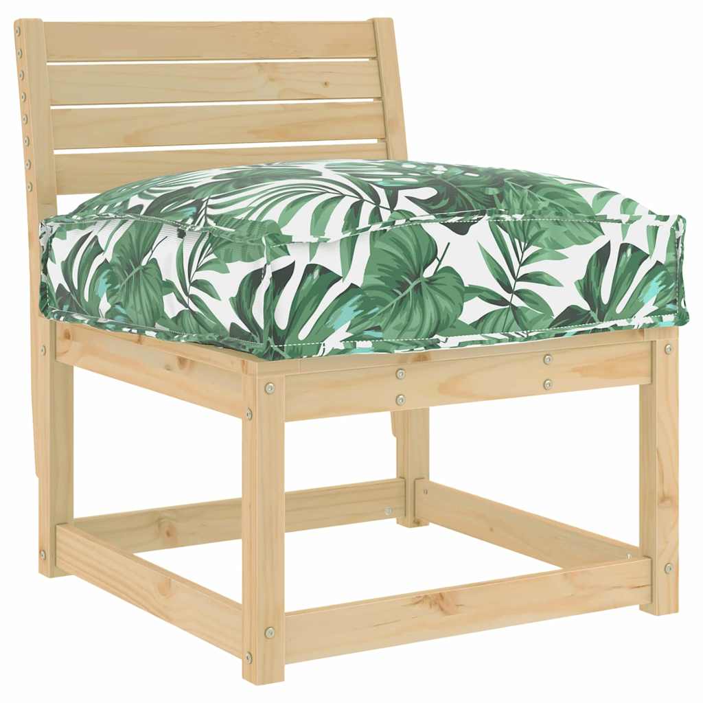 Kissen Anthrazit 60 x 40 x 8 cm Oxford-Stoff