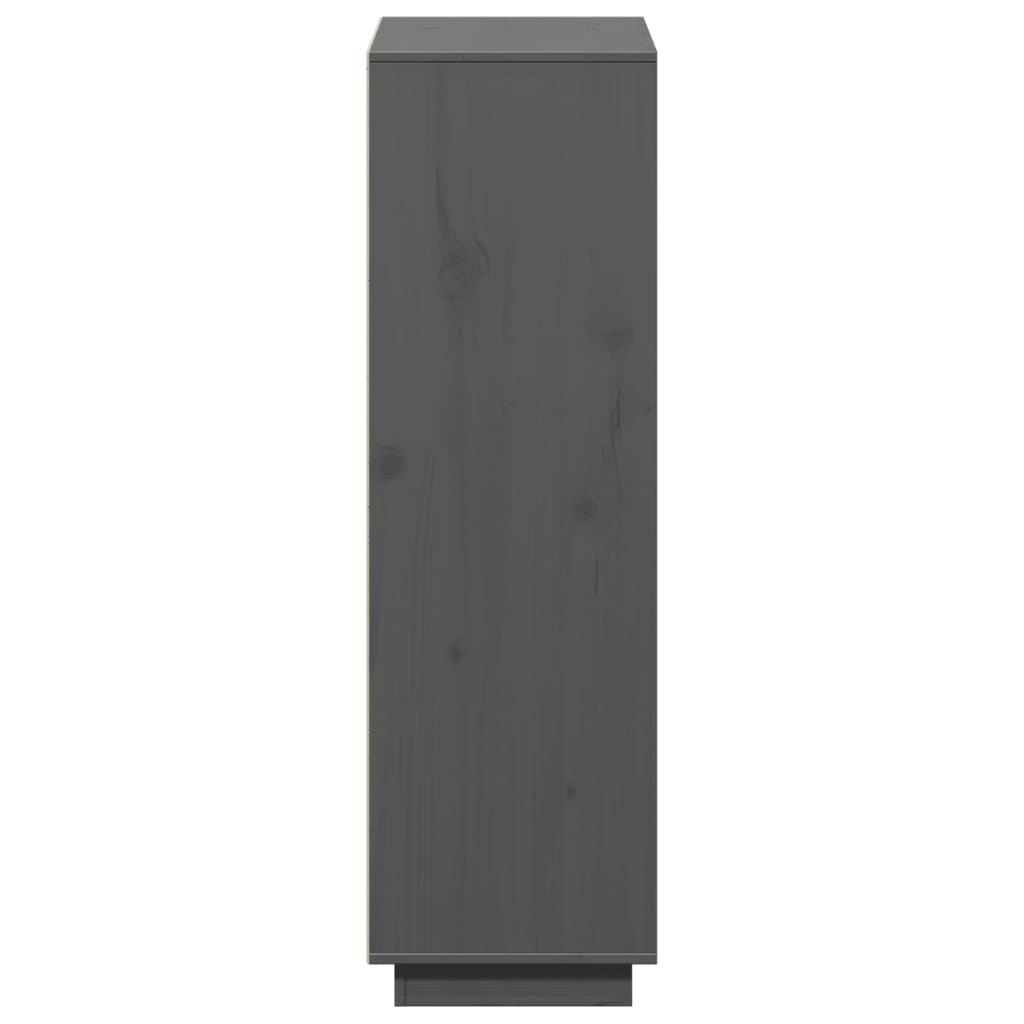 Highboard 110,5x35x117 cm Massivholz Kiefer