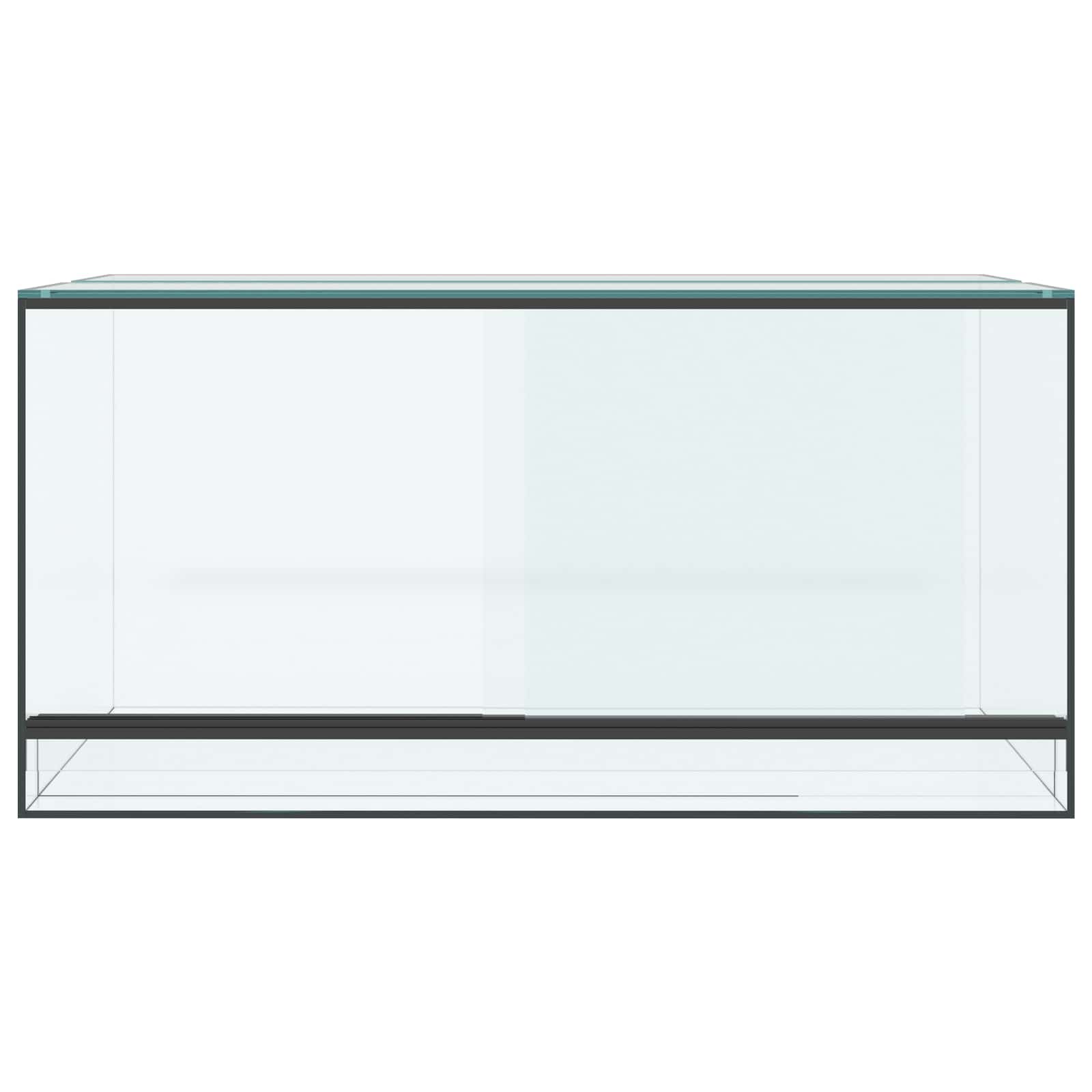Terrarium mit Speicher Transparent 30 x 30 x 30 cm Glas
