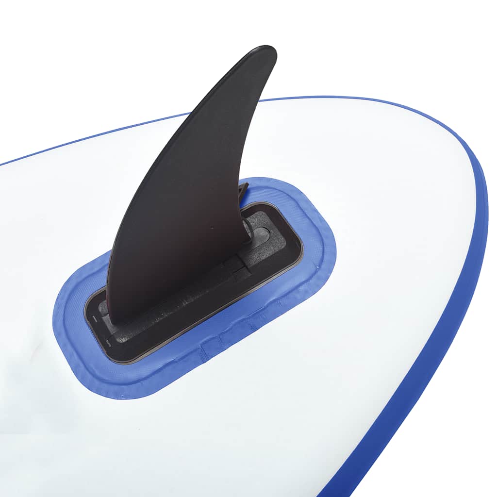 Aufblasbares SUP-Board mit Segel Set Rot und Weiß