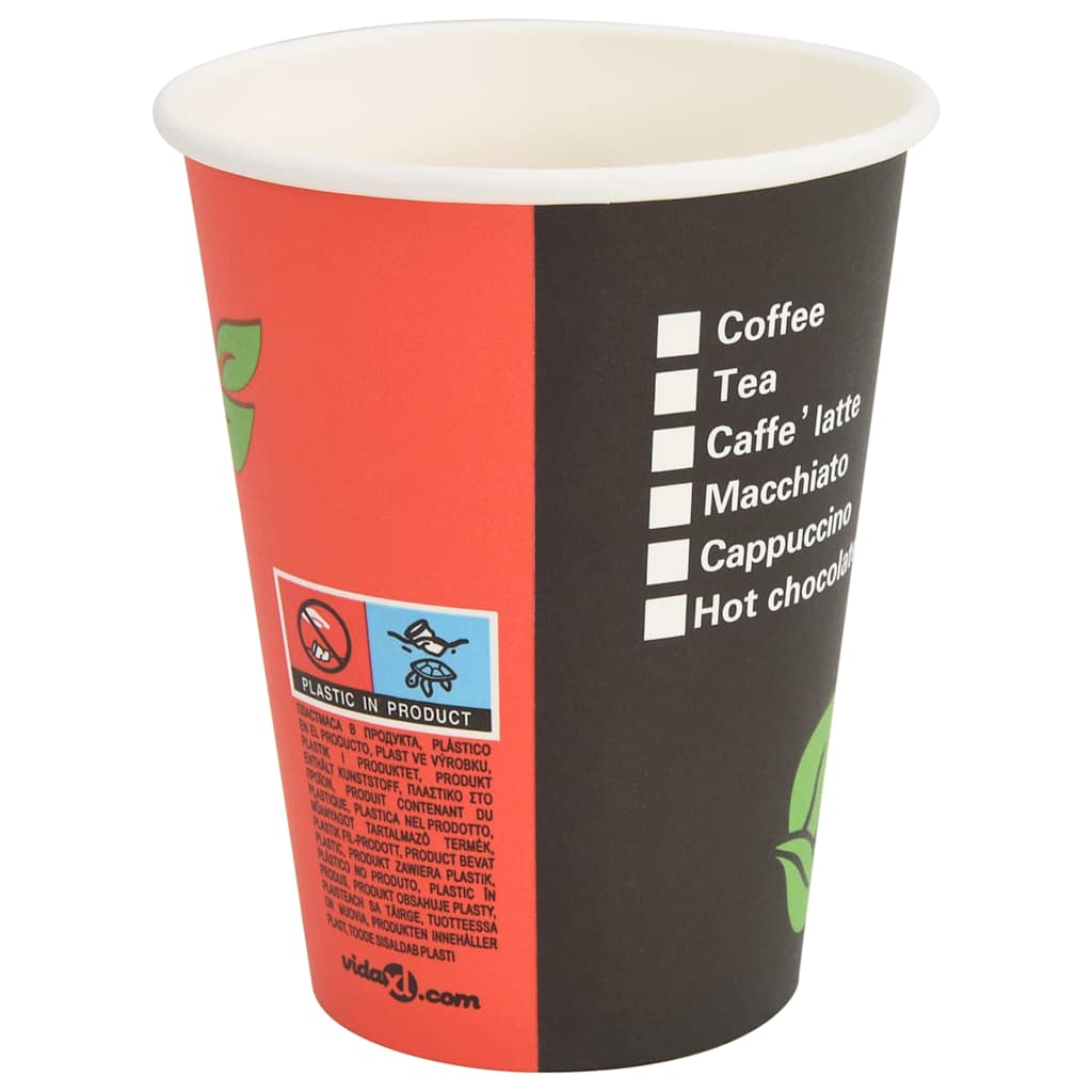 Pappbecher mit Deckeln 1000 Stk. 4oz 120ml