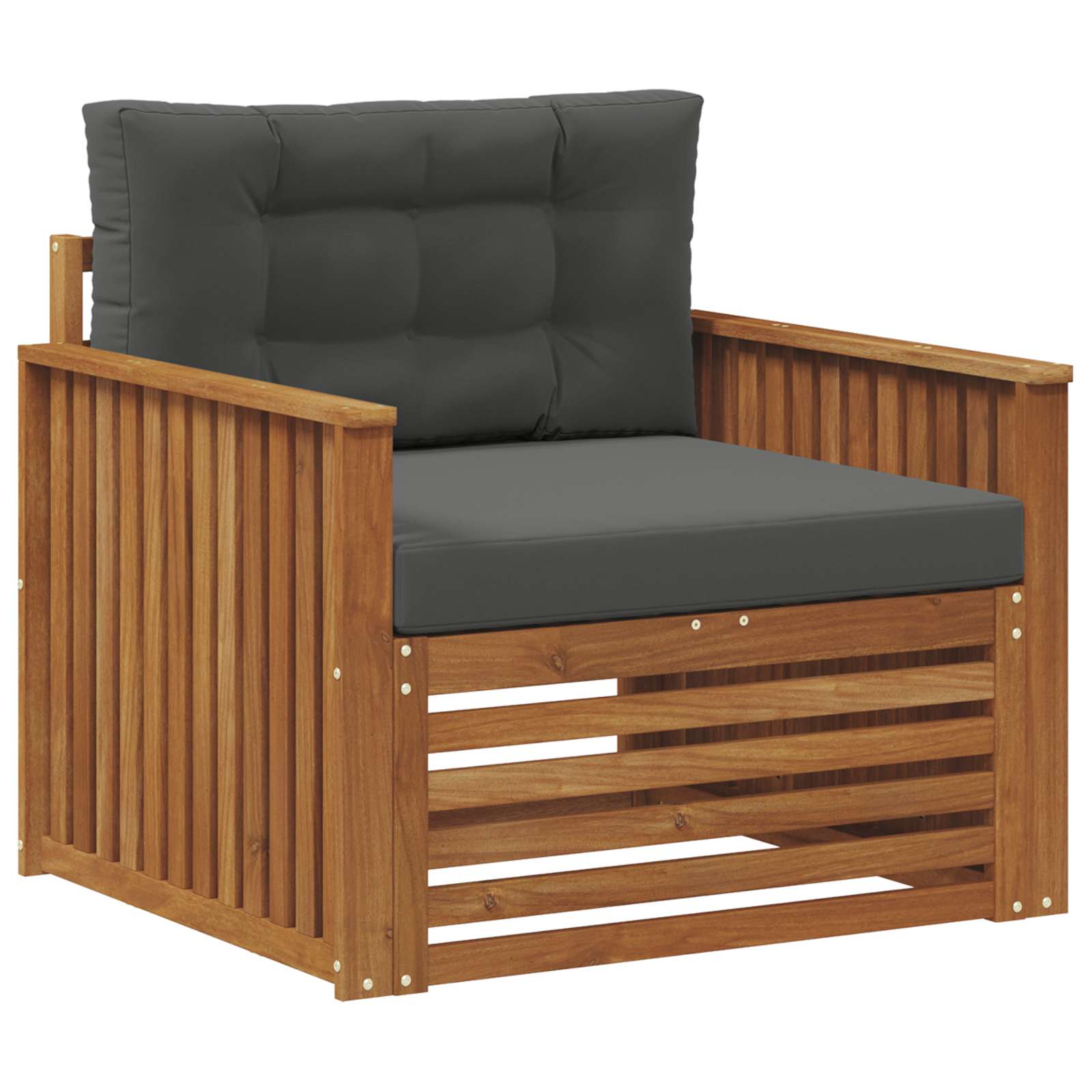 2 Stück Outdoor-Sofa Natur