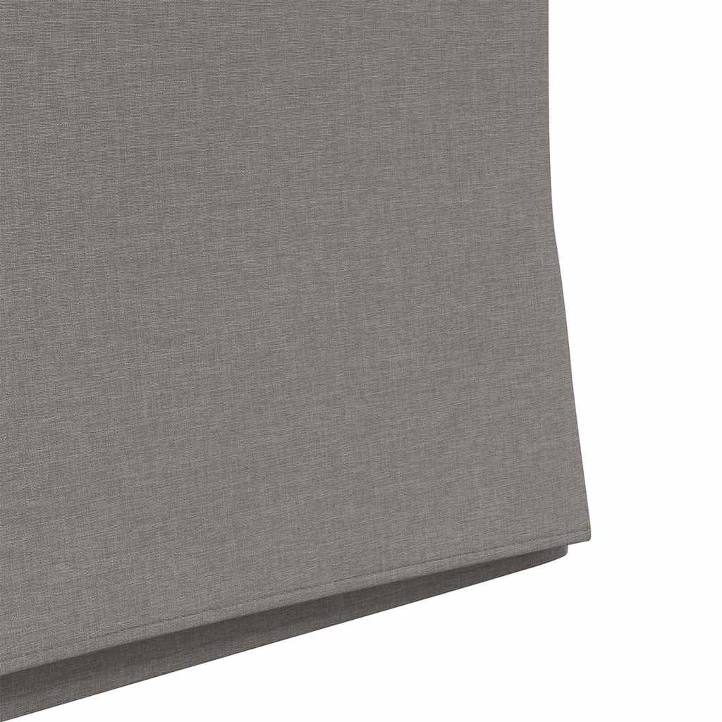 Esszimmerstühle 2 pcs Hellgrau 57 x 67 x 95 cm Stoff
