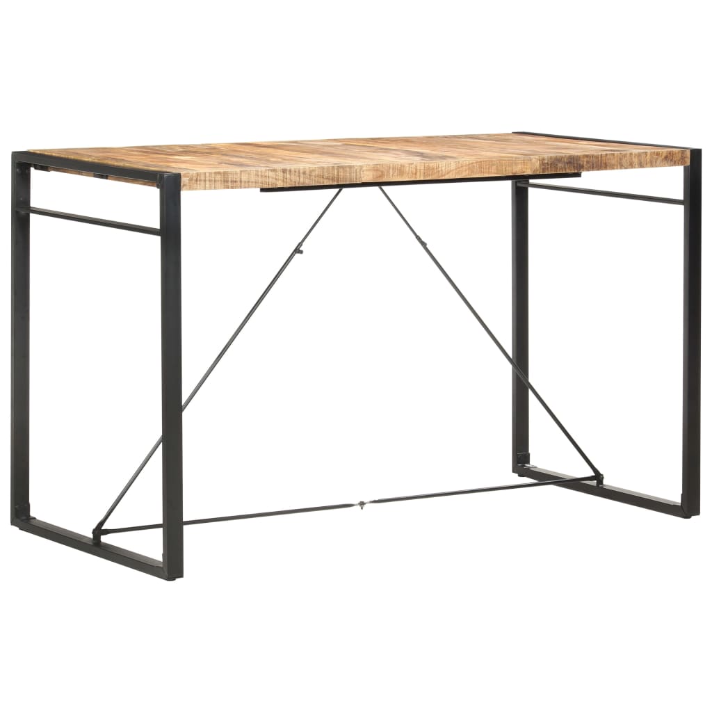 Bartisch 110 x 60 x 110 cm Massivholz Mango