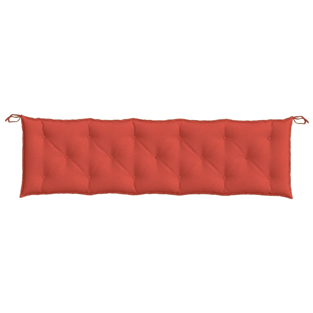 Gartenbank-Auflage Melange Anthrazit 100x50x7 cm Stoff