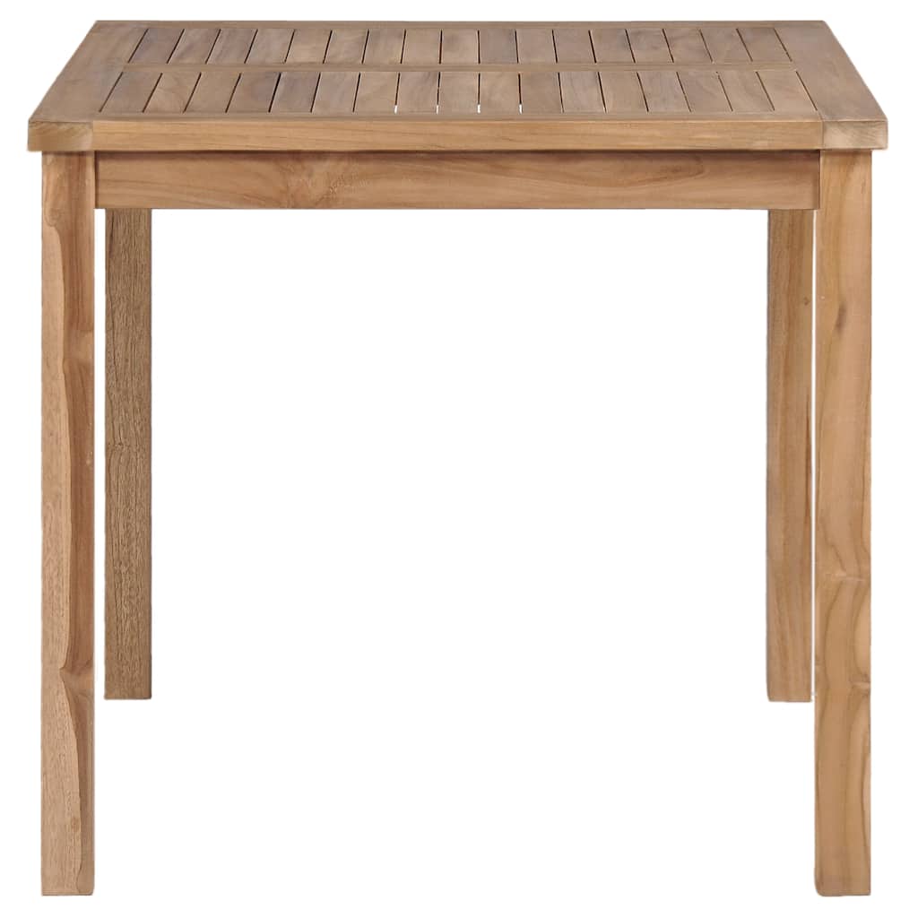Garten-Esstisch 140x80x77 cm Massivholz Teak