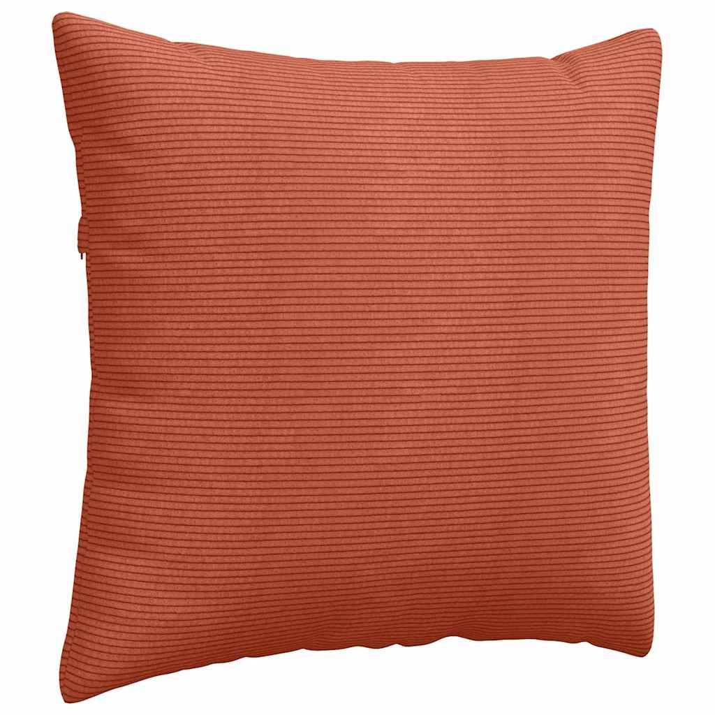 Sofakissen 2 Stück Hellgrau 50 x 30 cm Cordstoff