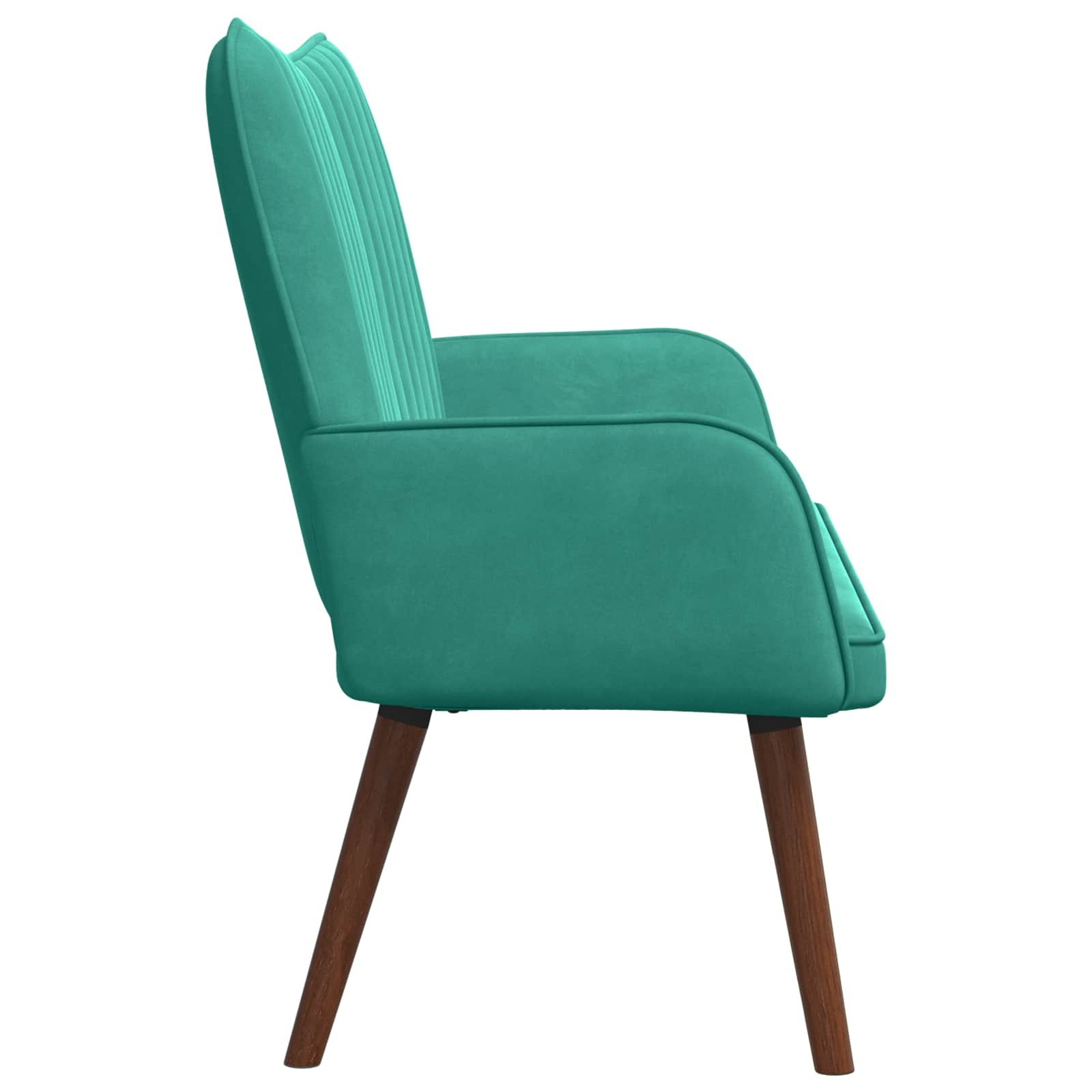 2-Sitzer Sofa Hellgrau 115 x 61 x 87 cm Samt (V)