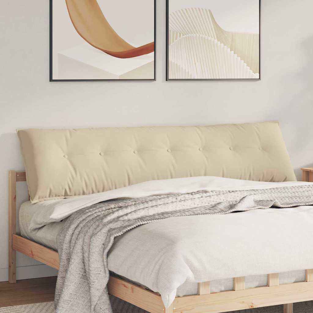 Rückenkissen Taupe 50 x 45 cm Mikrofaserstoff