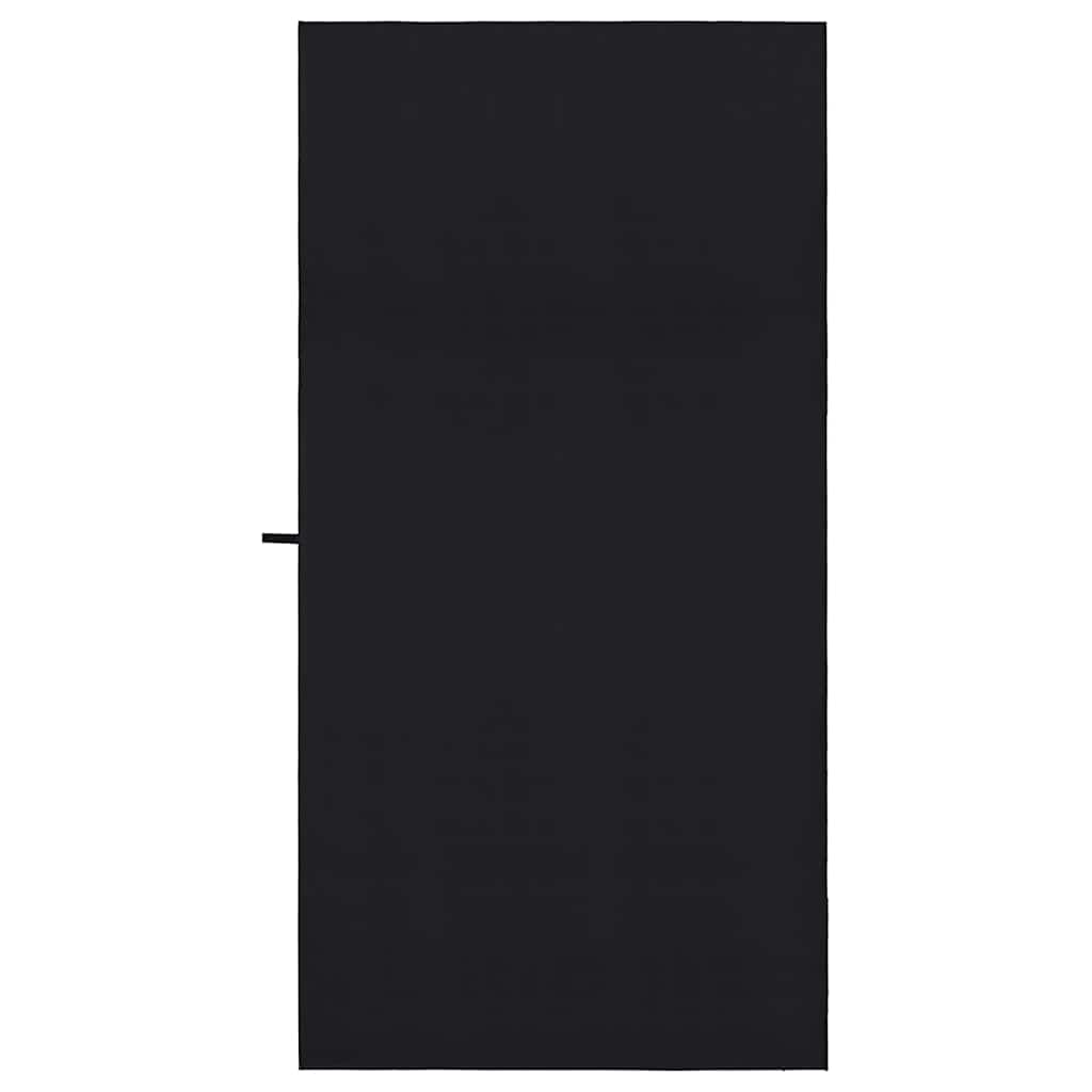 Sporthandtücher 2 pcs Schwarz 50 x 30 cm Polyester und Polyamid