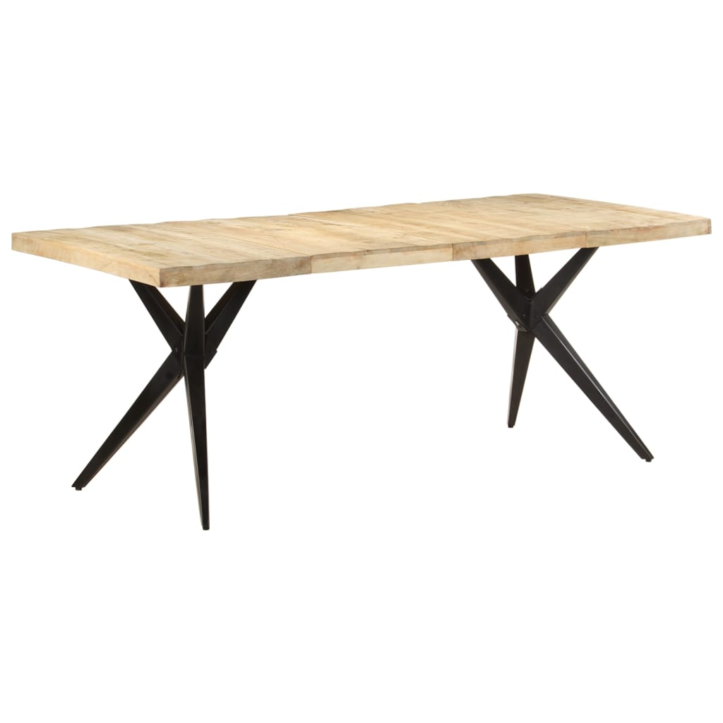 Esstisch 160x80x76 cm Massivholz Akazie