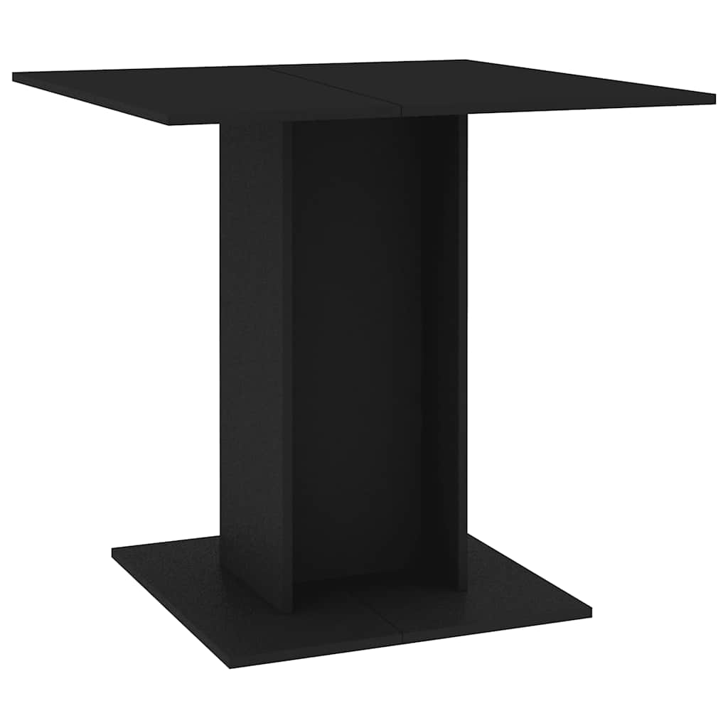 Esstisch Weiß 80x80x75 cm Holzwerkstoff