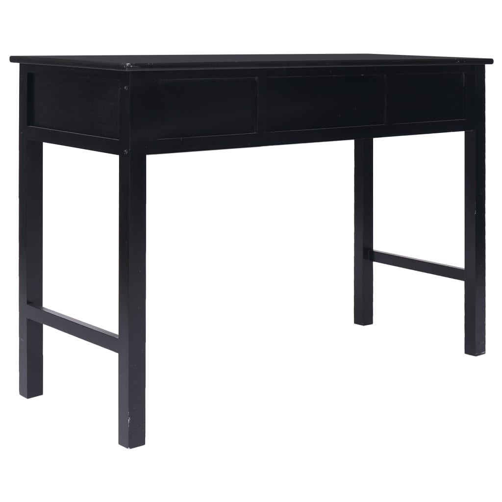 Schreibtisch Grau 110×45×76 cm Holz