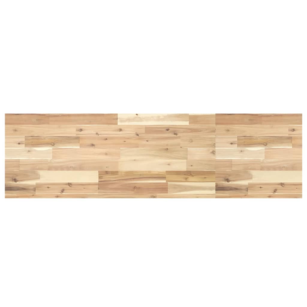 Tischplatte 40x20x2 cm Rechteckig Massivholz Akazie