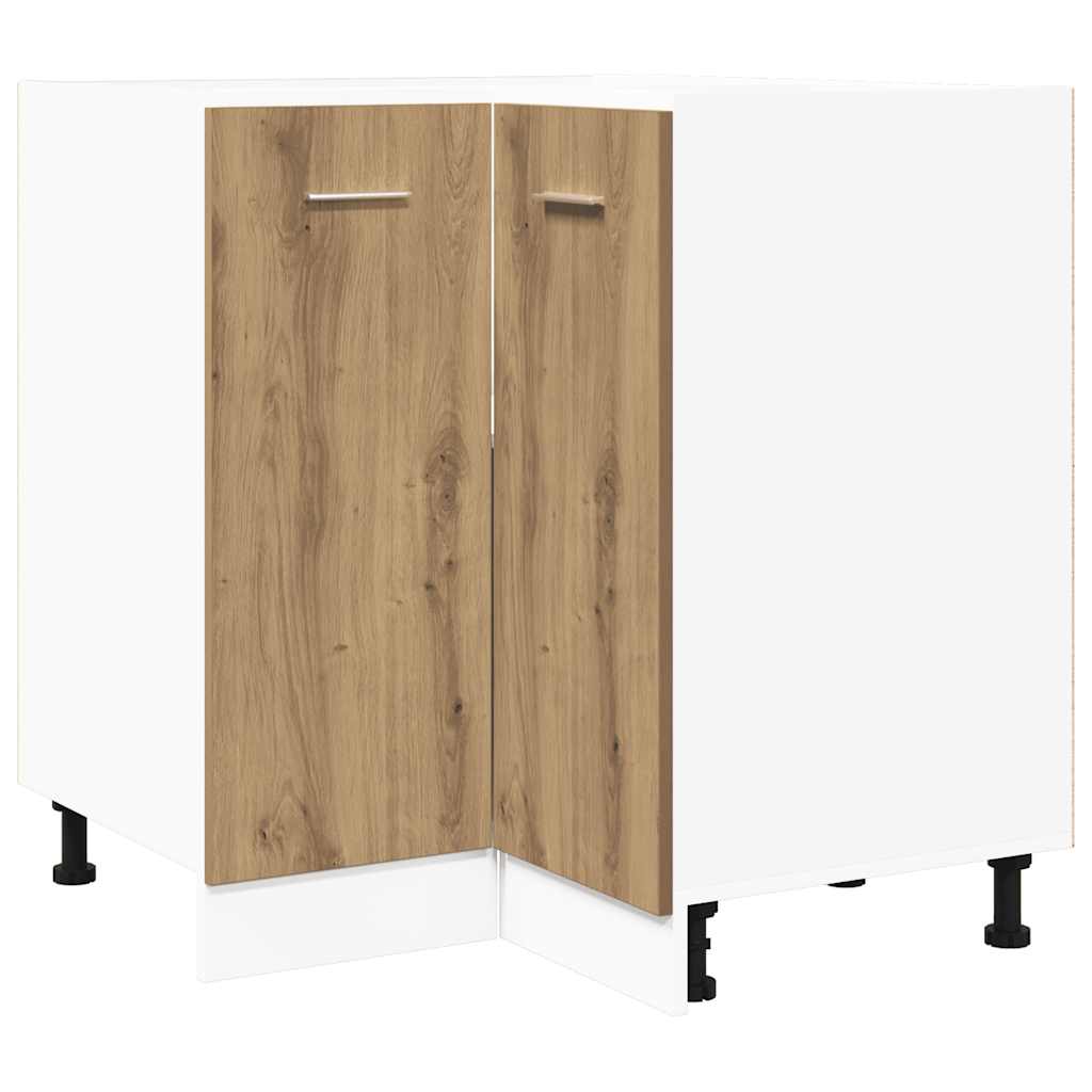 Unterschrank Lyon Weiß 60x46x81,5 cm Holzwerkstoff