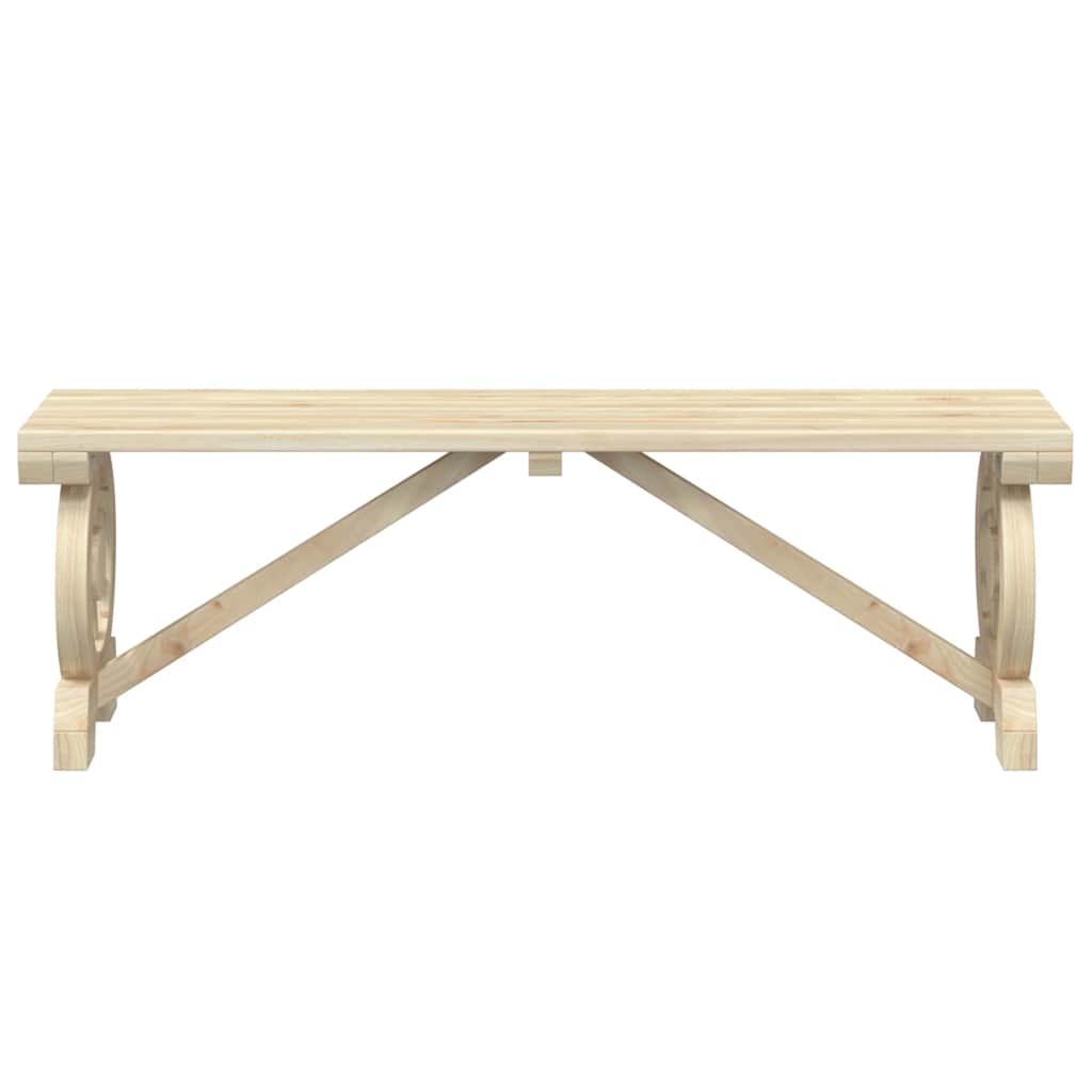 Garten-Fußhocker 40x36,5x38,5 cm Massivholz Tanne