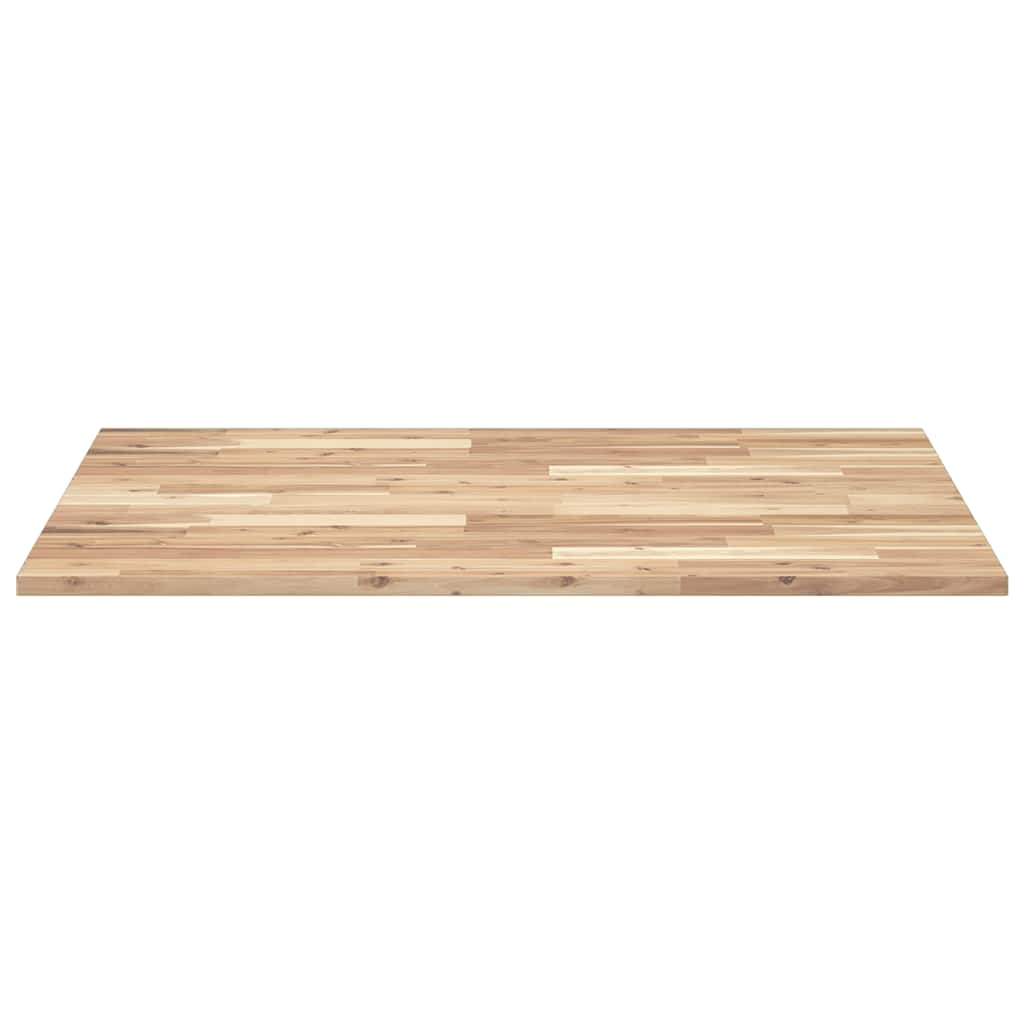 Schreibtischplatte Unbehandelt 60x50x2 cm Massivholz Akazie
