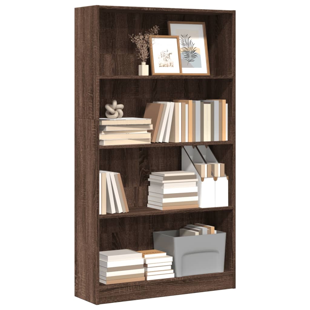 Bücherregal Weiß 40x24x75 cm Holzwerkstoff