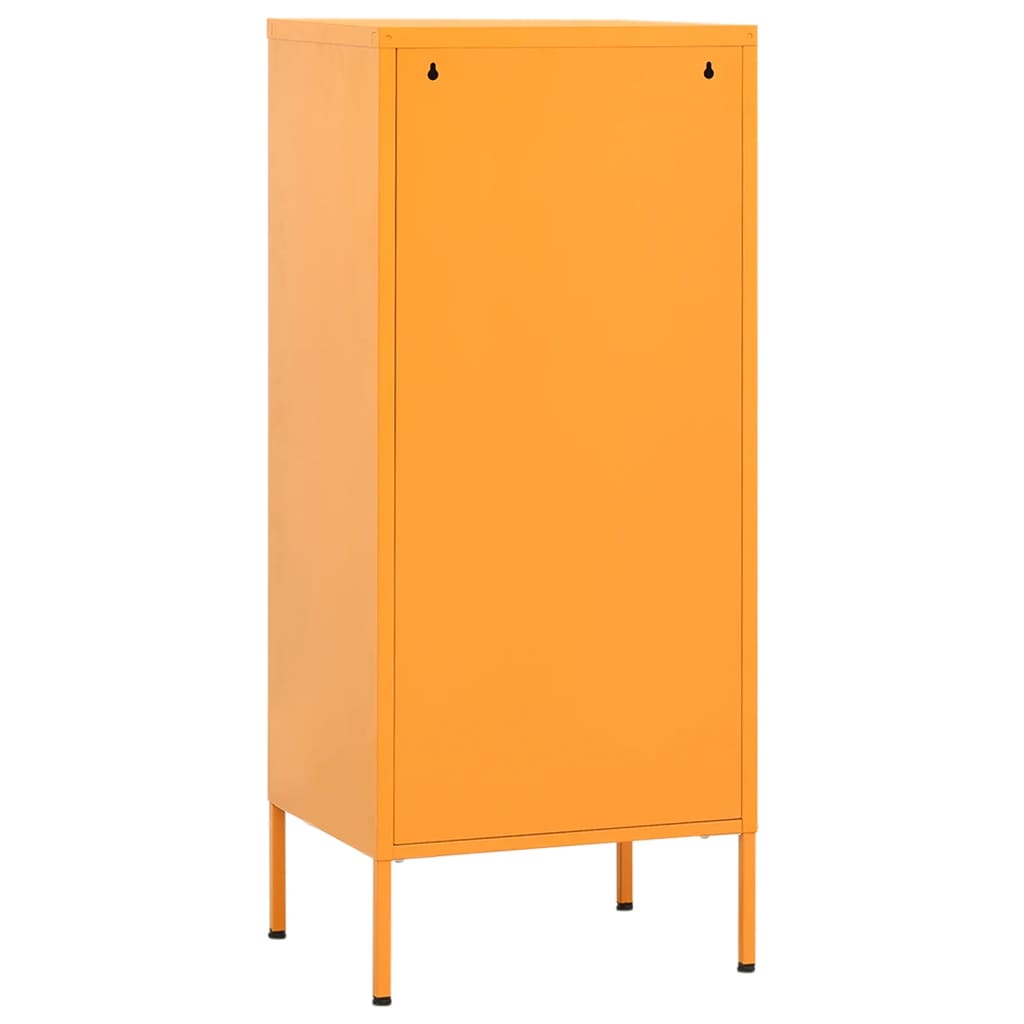 Beistellschrank Olivgrün 42,5x35x101,5 cm Stahl