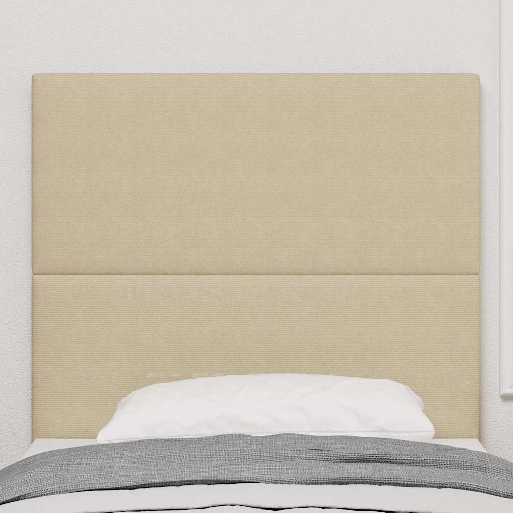 Kopfteil Hellgrau 80 cm Cordstoff