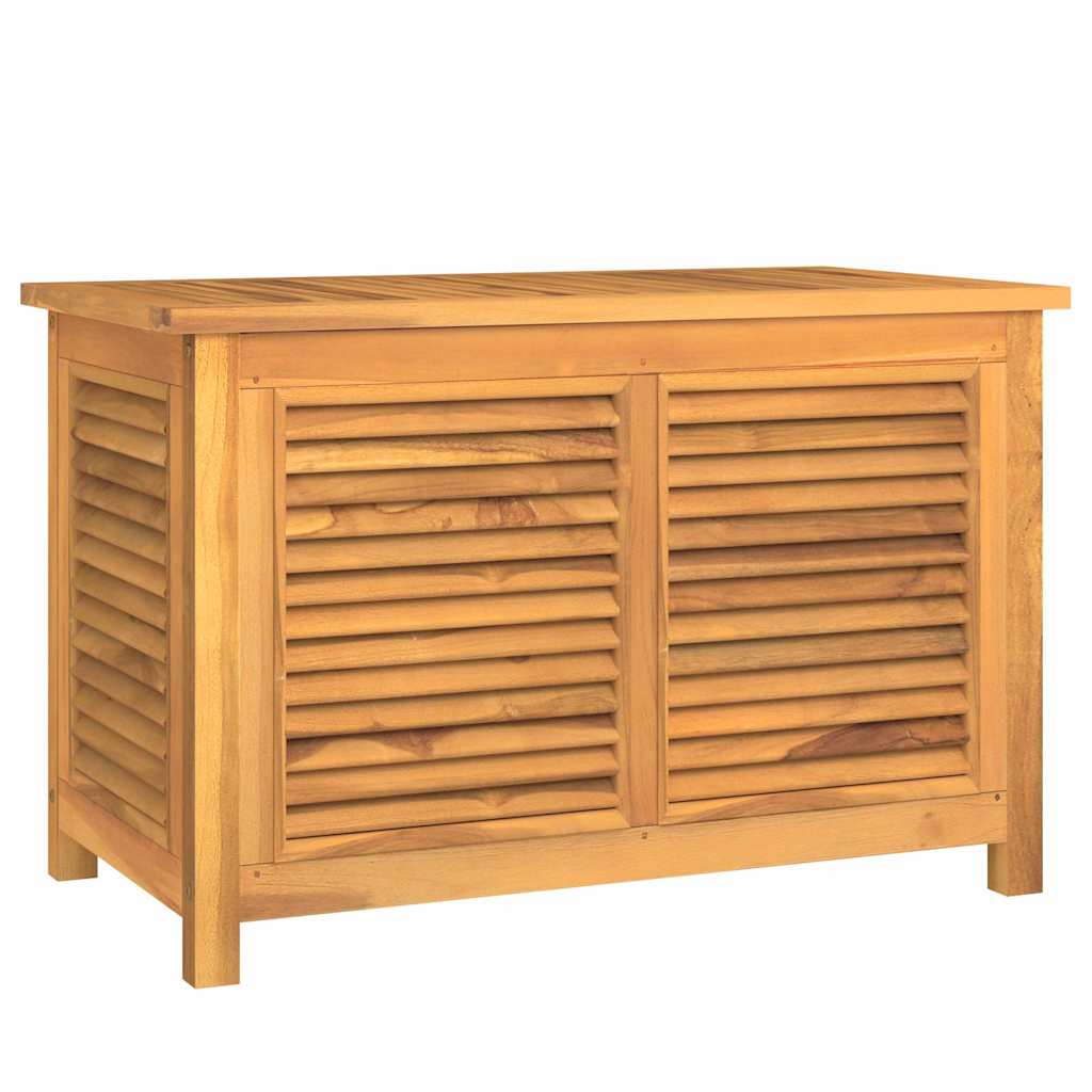 Gartenbox mit Beutel 60x50x58 cm Massivholz Teak