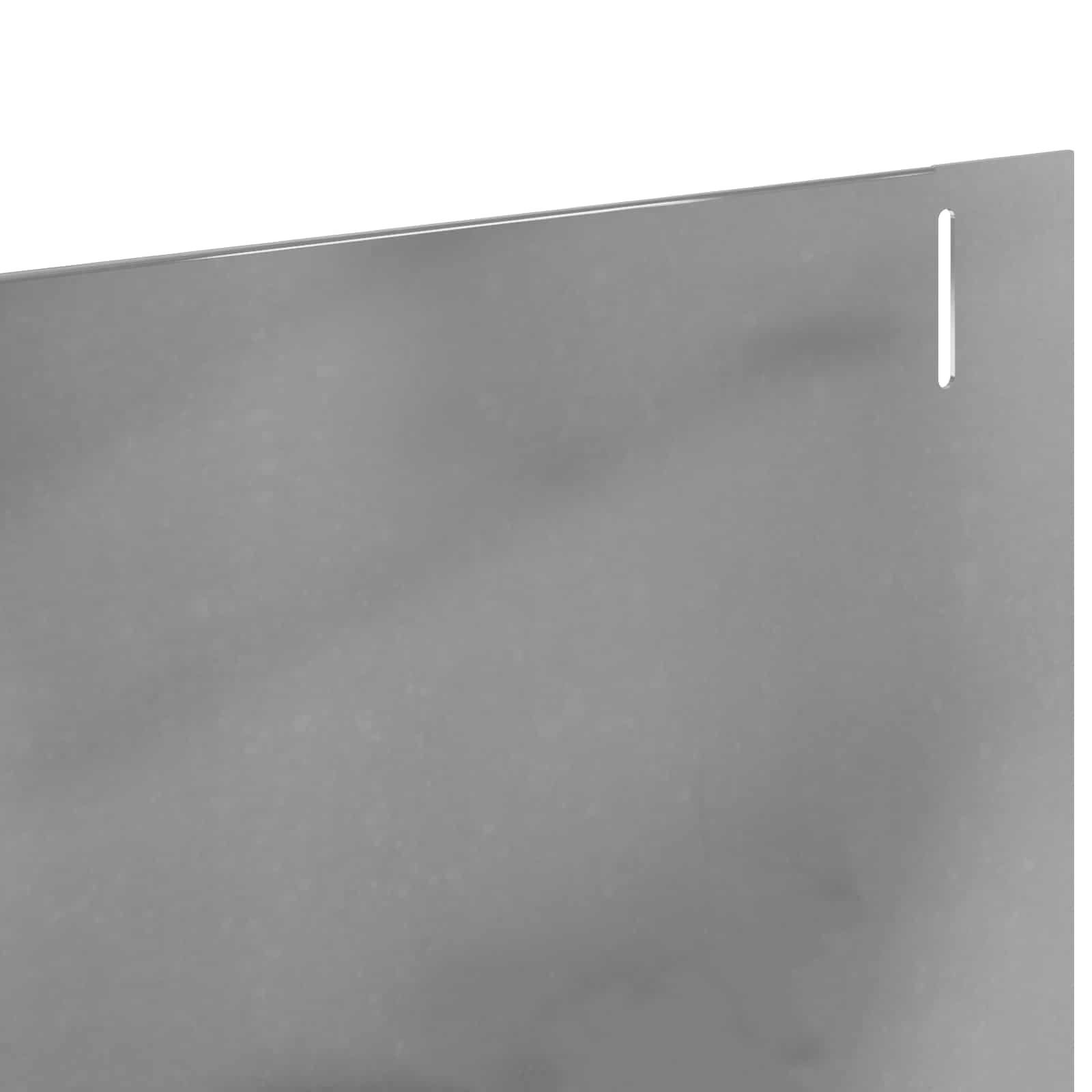 Raseneinfassung 10 pcs 102 x 4 x 4 cm Stahl Schwarz