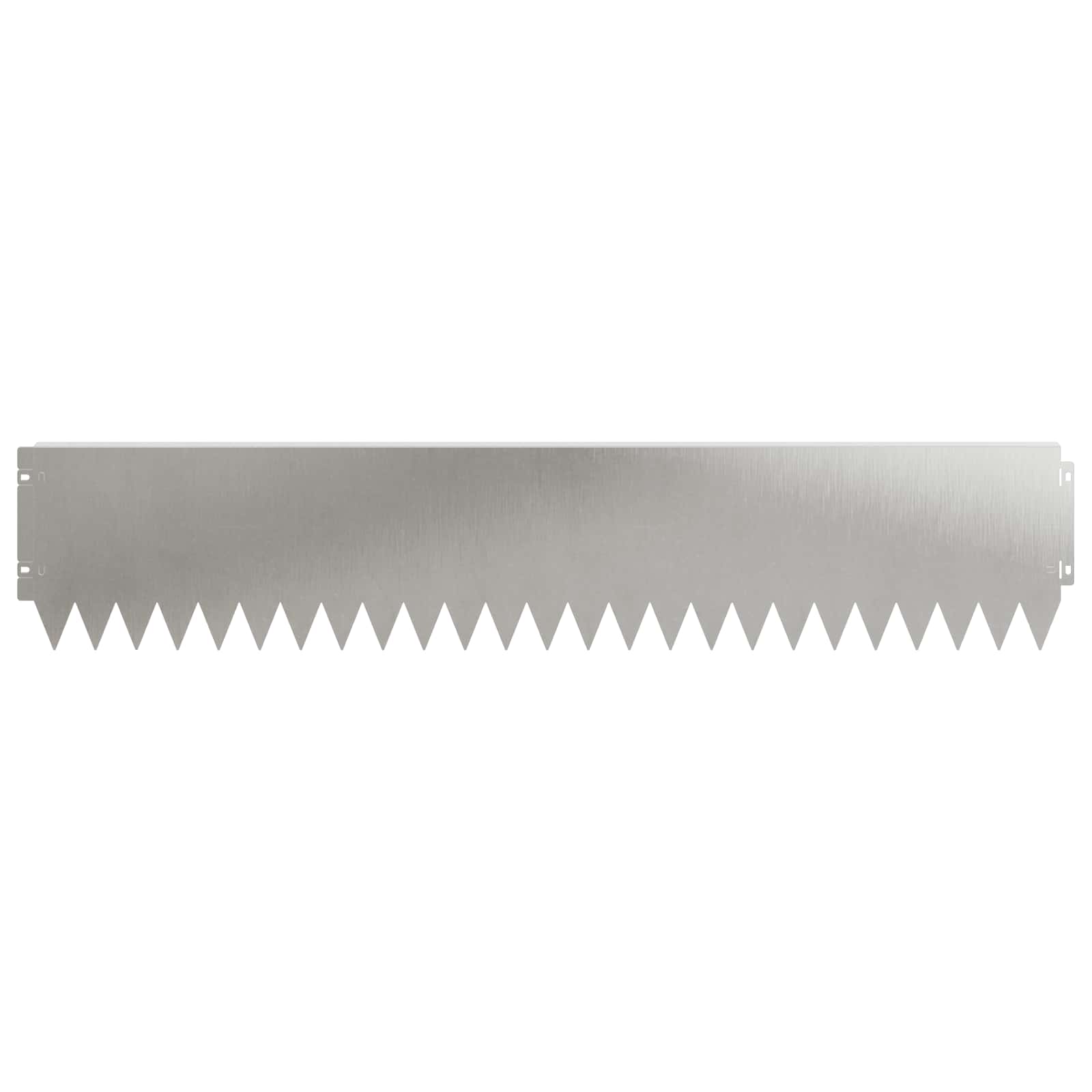Raseneinfassung 10 pcs 103 x 10 cm Stahl Schwarz