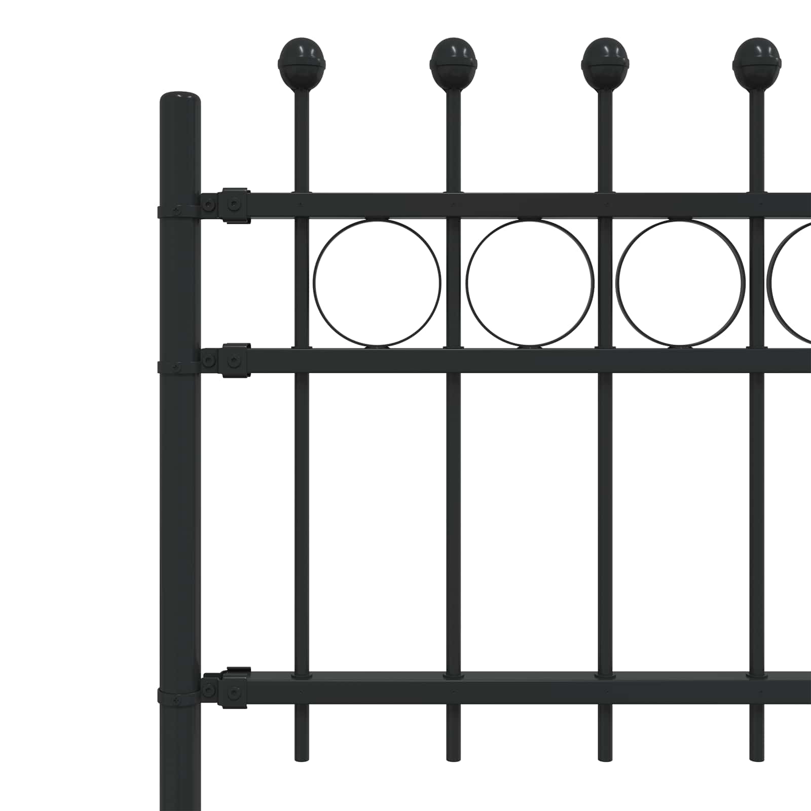 Ringzaun TILBURG Schwarz