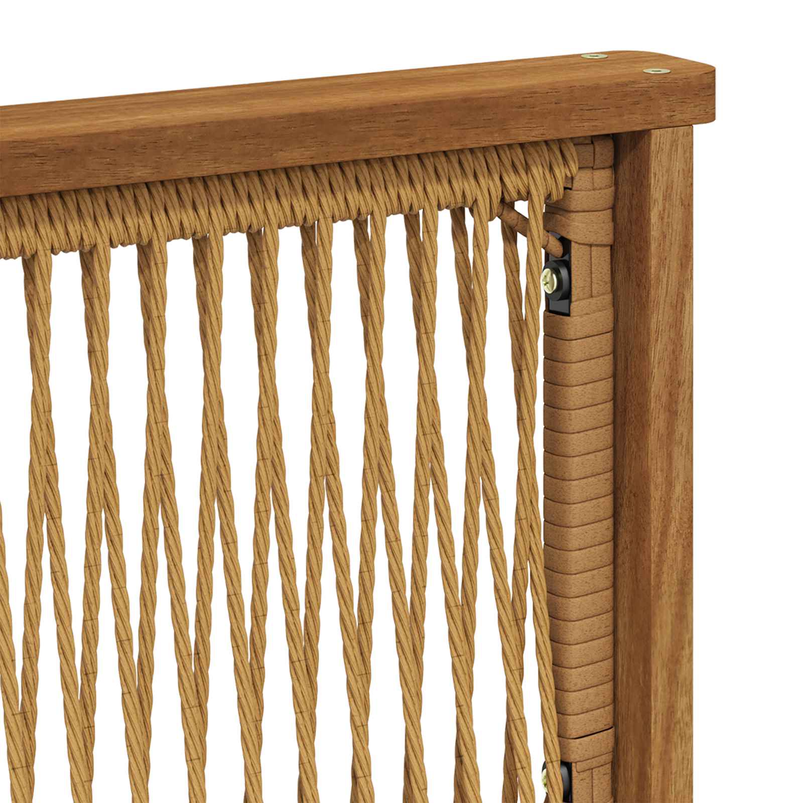 2 Stück Outdoor-Sofa Natur