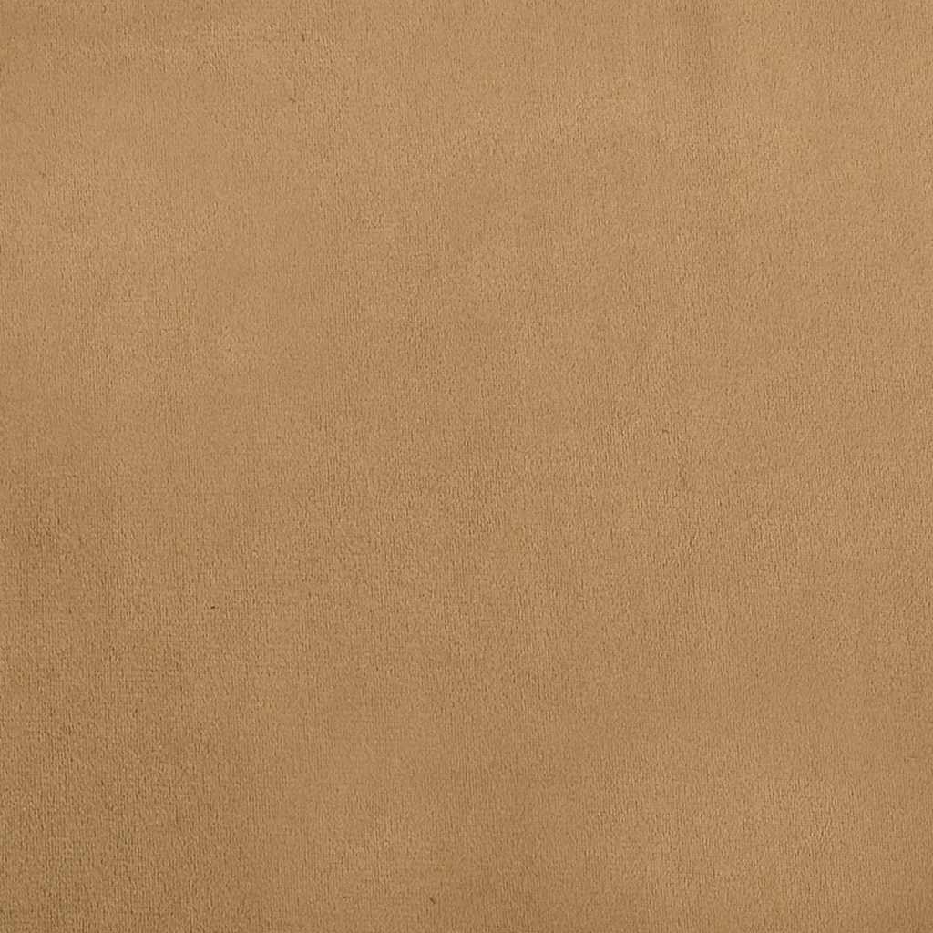 Hundebett Schwarz 66x40x45 cm Samt