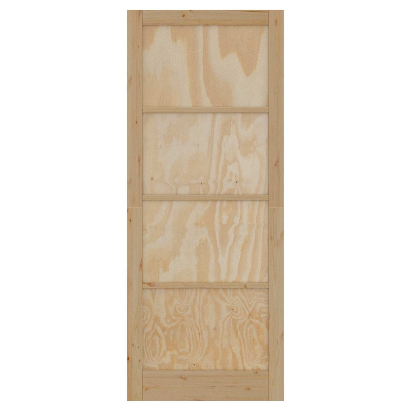 Interior Tür Natur 61 x 198,5 cm Sperrholz