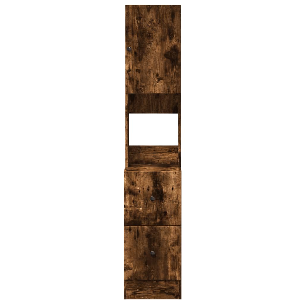 Küchenschrank Weiß 60x50x180 cm Holzwerkstoff