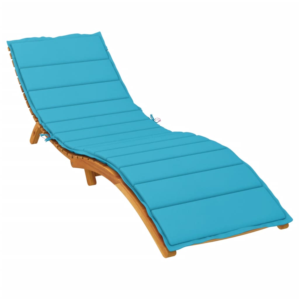 Liege-Kissen Blatt Blattmuster 200 x 70 x 3 cm Oxford-Stoff