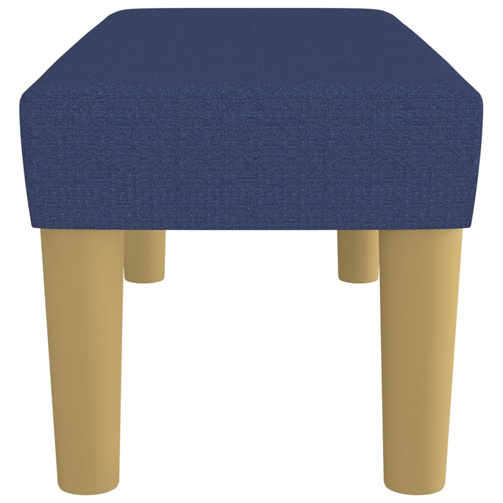 Sitzbank Hellgrau 70x30x30 cm Stoff