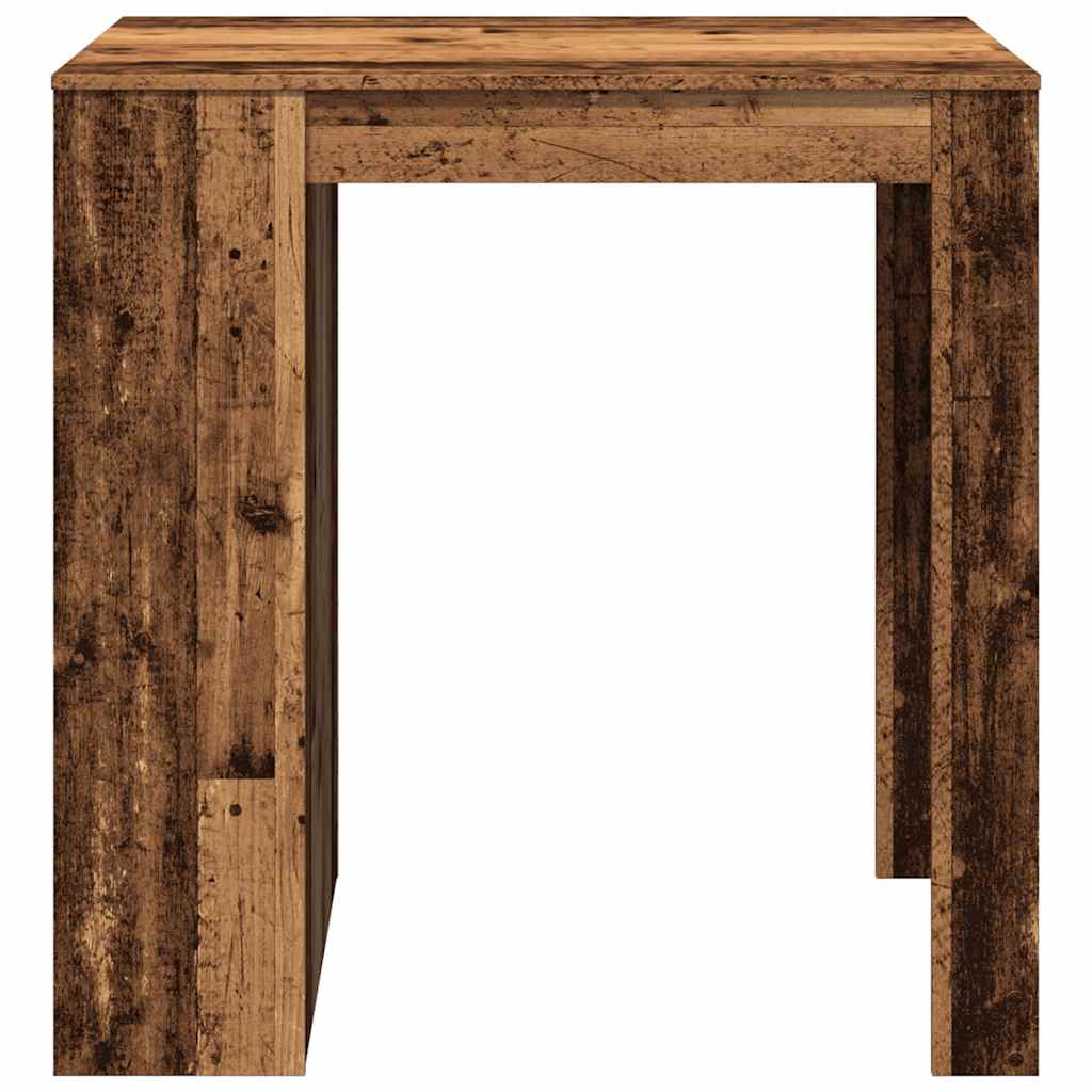 Bartisch Weiß 102x70x103,5 cm Holzwerkstoff