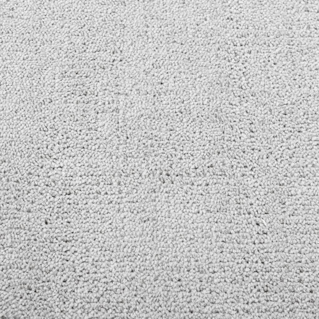 Teppich OVIEDO Kurzflor Anthrazit 120x120 cm