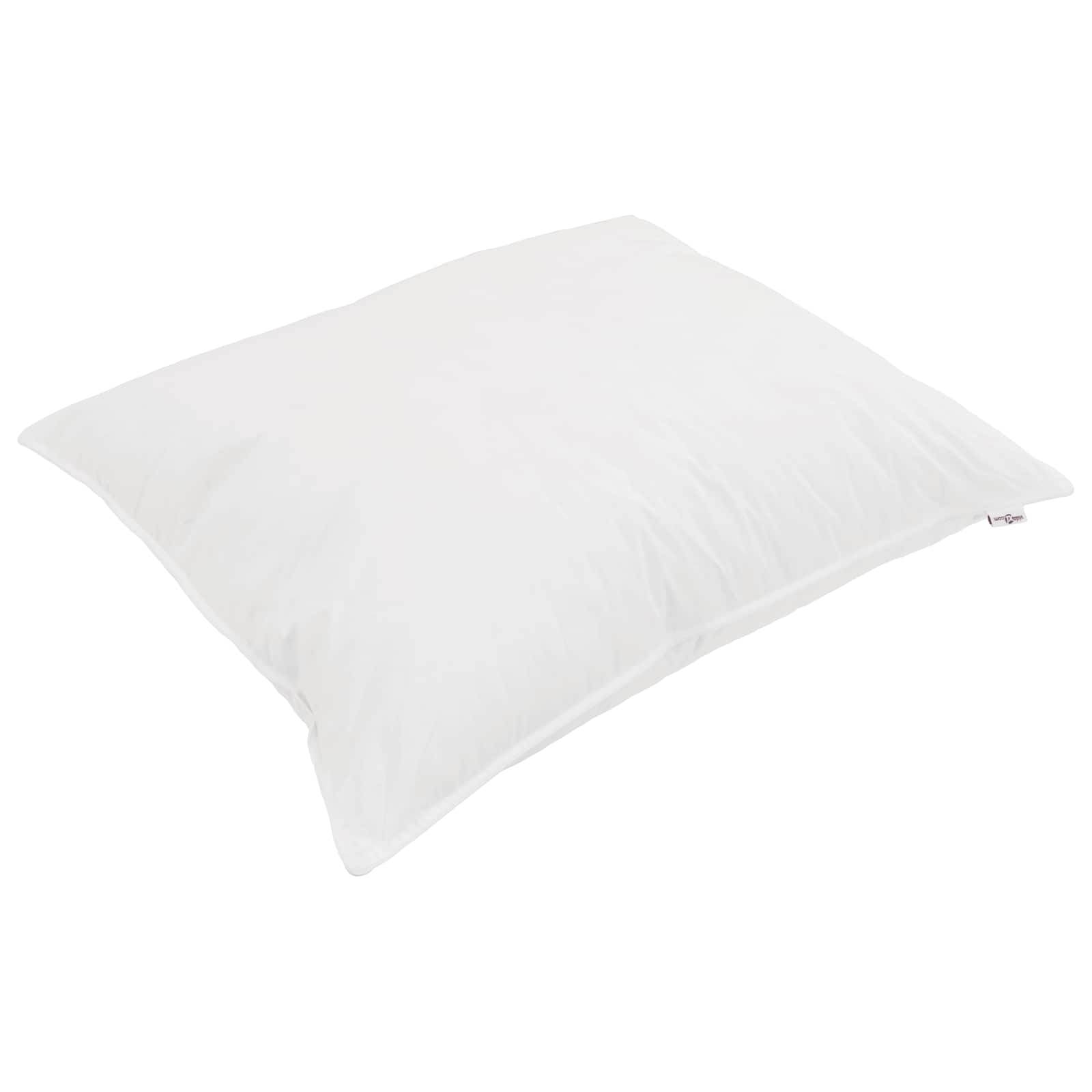 Ganzjahresbettdecke mit Kissen 2 pcs Weiß Mikrofaser